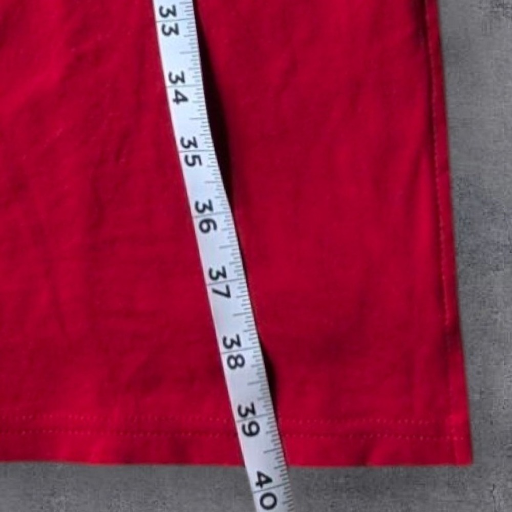 Lulus Red High Neck Lace Up Open Back Midi Dress Womens Size Medium Side Slit - Picture 6 of 6